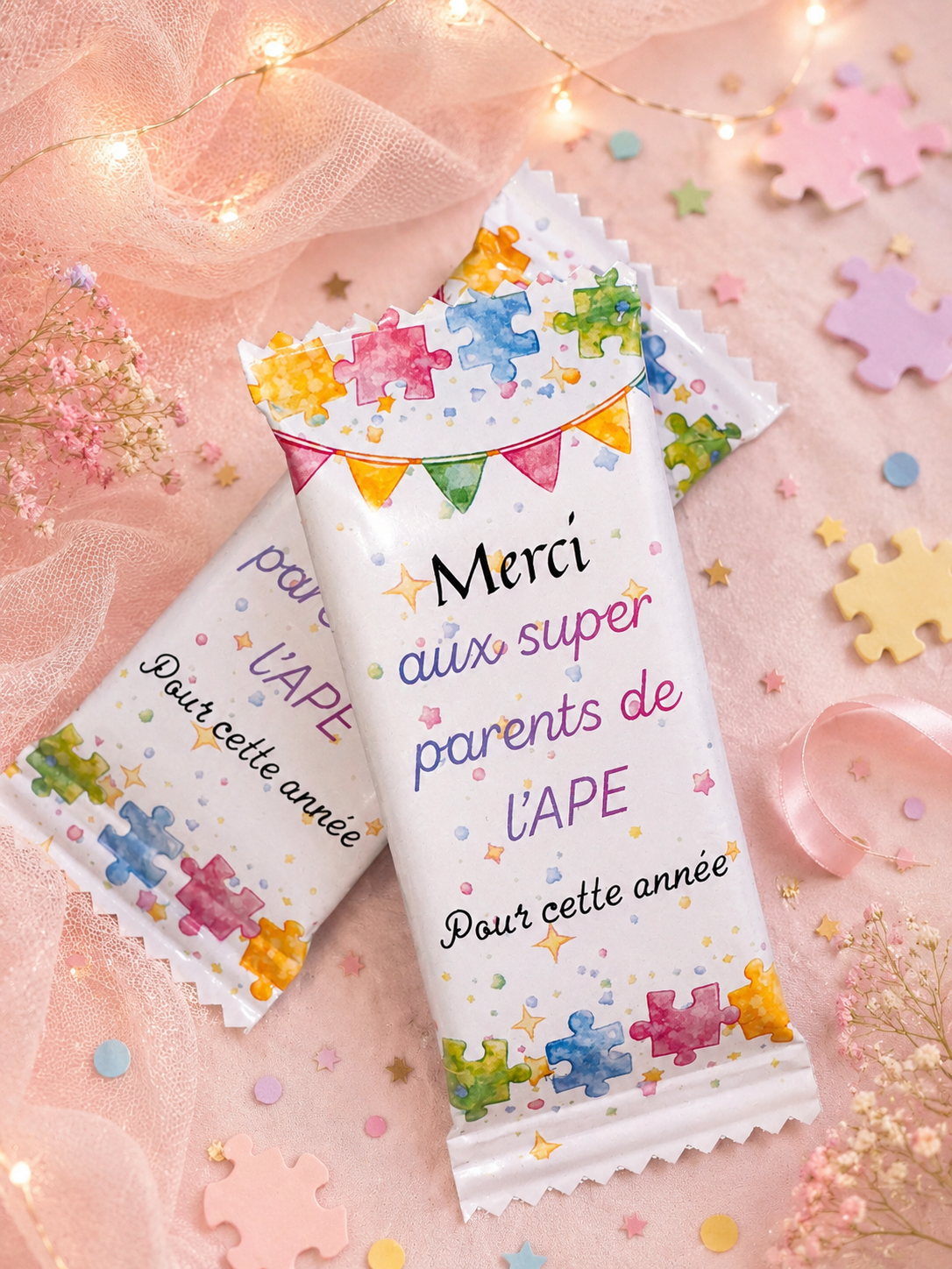 Kinder Country personnalisé, cadeau gourmand