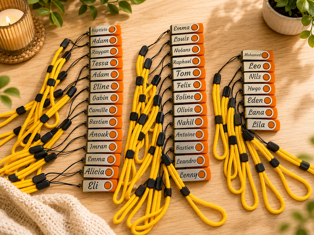 Clé USB personnalisée twister, plusieurs capacités