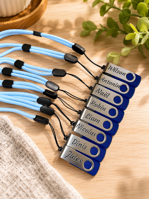 Clé USB personnalisée twister, plusieurs capacités