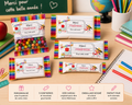 Coffret personnalisé pour maître, maîtresse, ATSEM ou APE