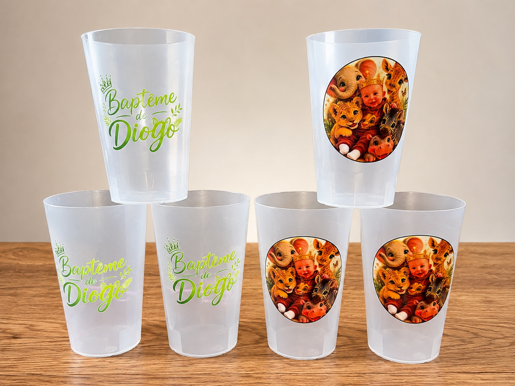 Gobelet Ecocup personnalisé réutilisable