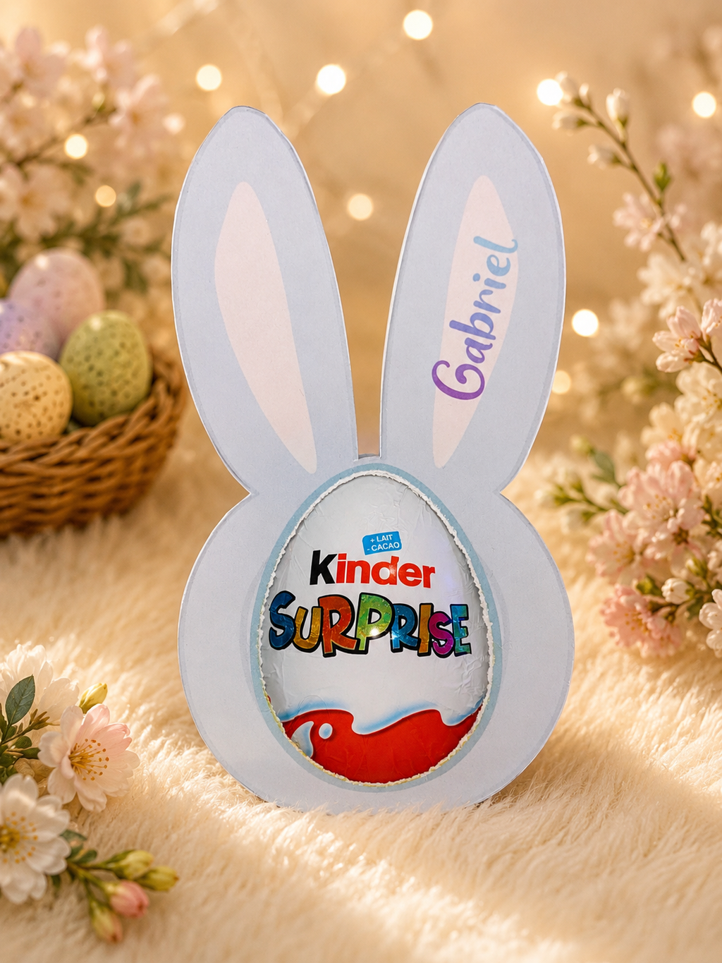 Kinder Surprise personnalisé, cadeau magique