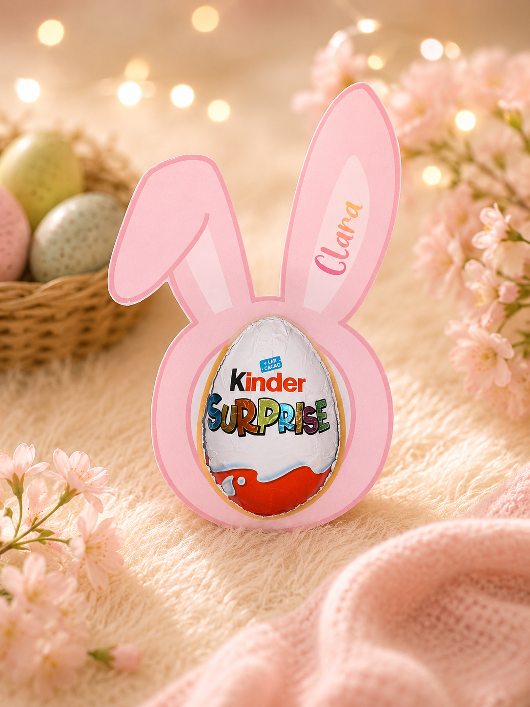 Kinder Surprise personnalisé, cadeau magique