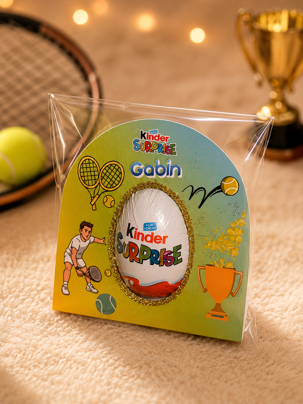 Kinder Surprise personnalisé, cadeau magique