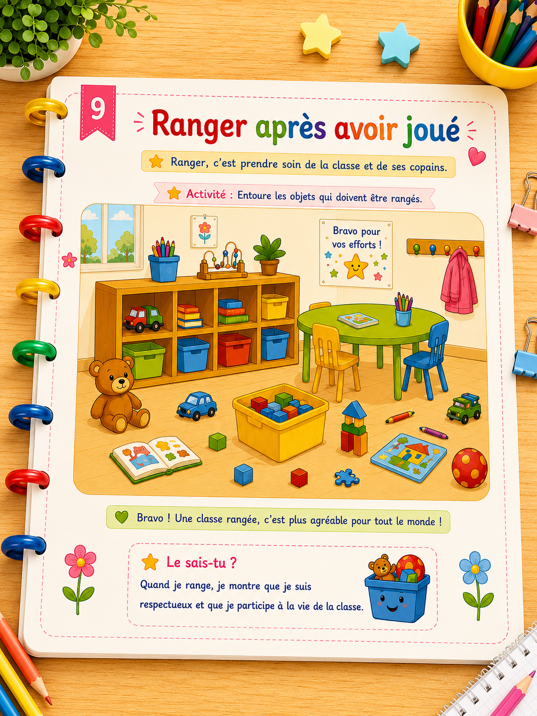 Guide de rentrée en maternelle pour tout-petit