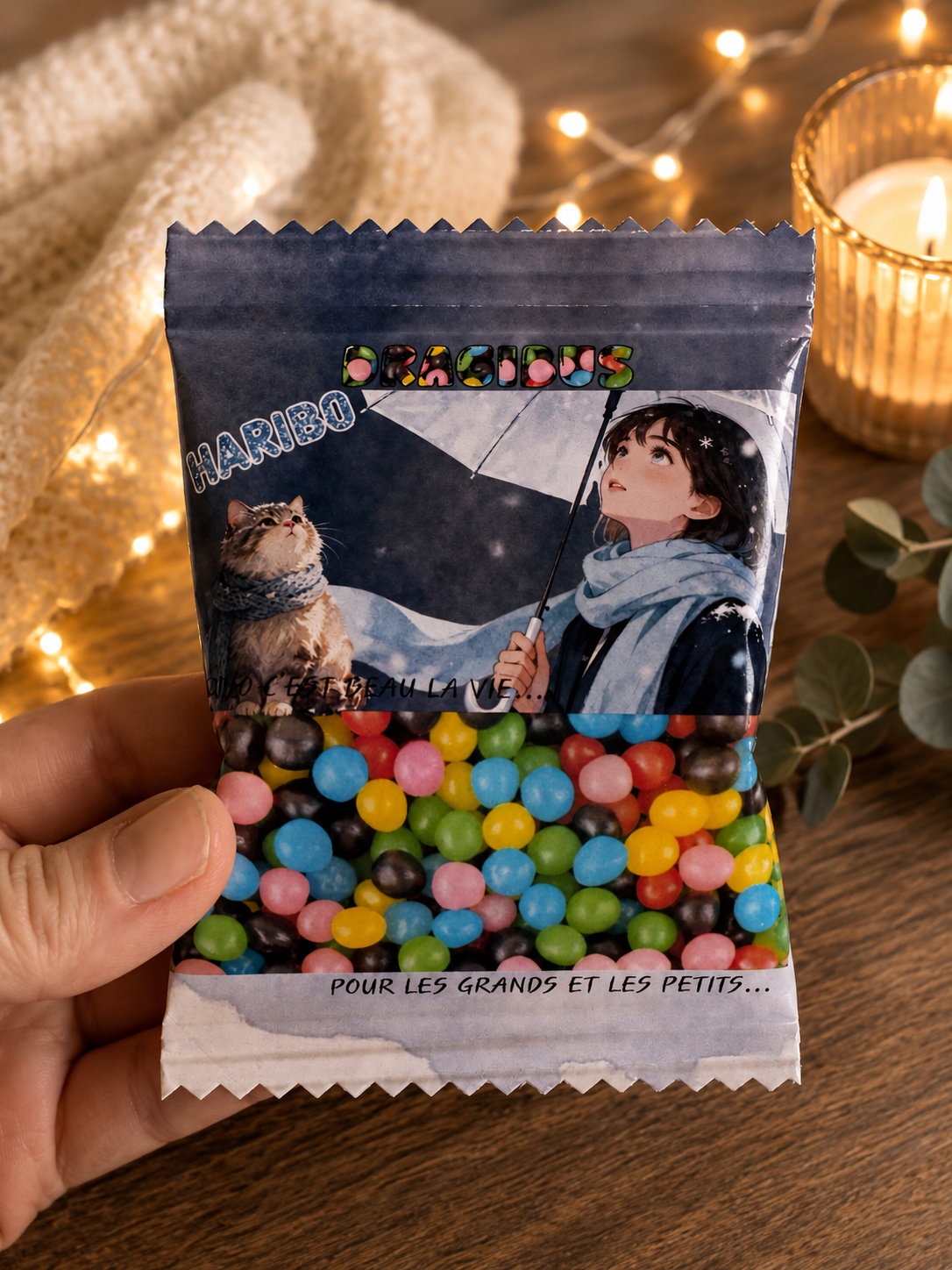 Sachet de Dragibus personnalisé