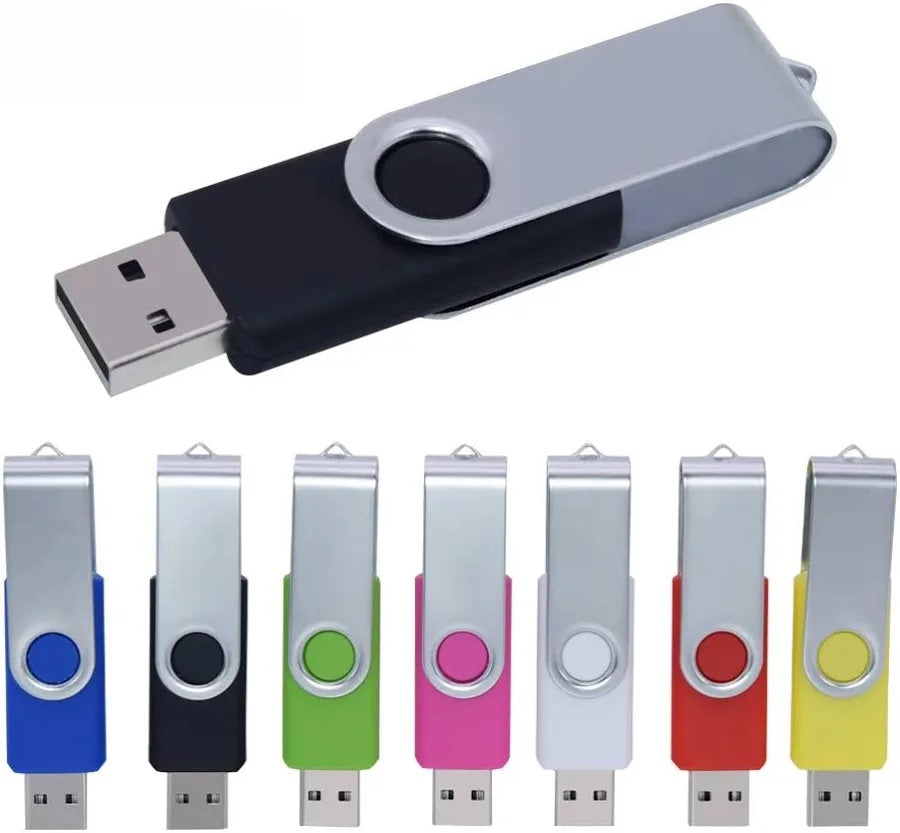 Clé USB personnalisée twister, plusieurs capacités